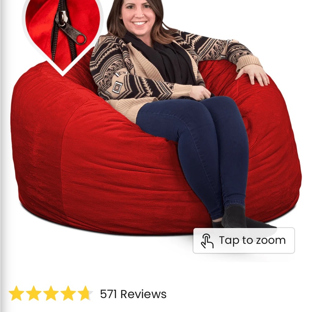 The Ultimate Sack Bean Bag Chair Cover. (Cover Only)